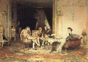 Orchardson, Sir William Quiller The Rivals oil painting